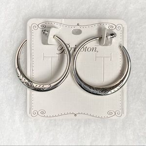 Brighton silver earrings